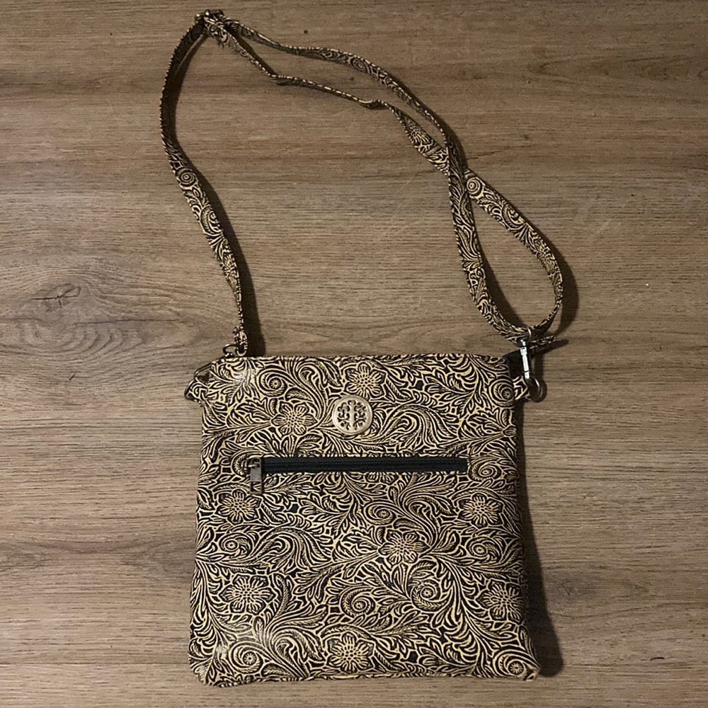 Floral Patterned Crossbody Bag